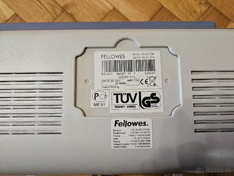 Predám laminátor na A4 Fellowes EXLA4 - 2