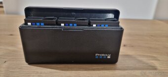 Komplet set – 3× batéria + 1× nabíjačka pre DJI Osmo Action - 2