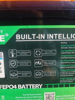 LiFePo4 batéria + nabíjačka - 2
