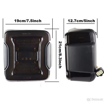 LED zadné svetlá JEEP WRANGLER - 2