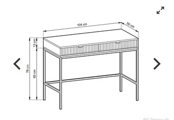 Konzolovy stolík +nočné stolíky - 2