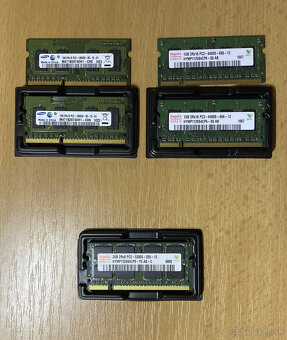 Predam 2GB RAM SODIMM DDR2 a DDR3 do notebooku - 2