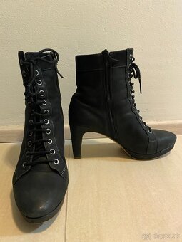 kotníkové ECCO koža - 2