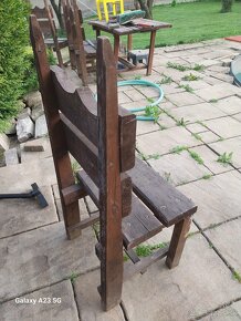 Masiv dubové stoličky - 2