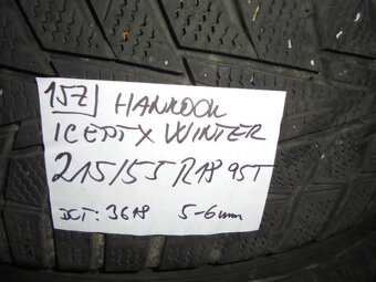 Hankook Winter ICept X 215/55 R18 95T č.15z - 2