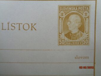 Poštové známky - Slovenský štát - 1939 - 4 FOTO - 2