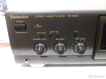 HX PRO 3-hlavovy, ATC kazetovy deck TECHNICS RS-BX601, Japan - 2