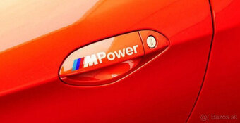 sada nálepiek M Power na kľučky na BMW - 2