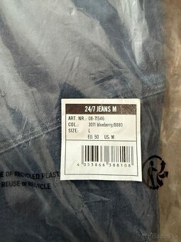 Dynafit 24/7 Jeans M Blueberry Džínsy, Veľkosť L/50 - 2
