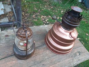 Petrolejová lampa a svetielko - 2