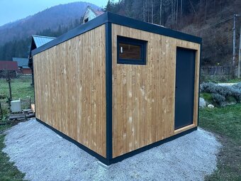 Záhradný domček 3x2m + terasa 2x2m - 2