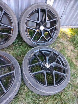 4ks alu disky 5x112 R18 pneu 225/40 r18 6mm - 2