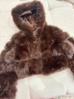 Bunda z umelej kožušiny - 2