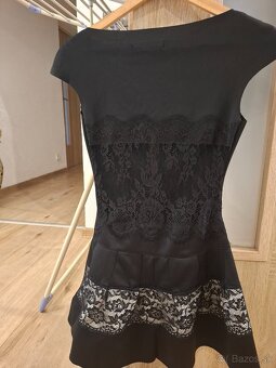 Spoločenské šaty na nižšiu postavu - 2