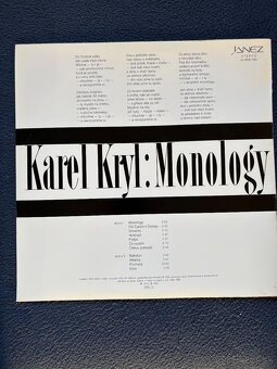 LP Karel Kryl Monology - 2