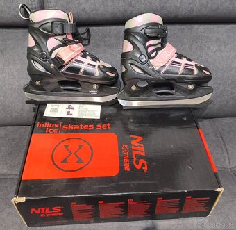Sada 4v1 Inline/Ľadové korčule zn. Nils Extrem - 2