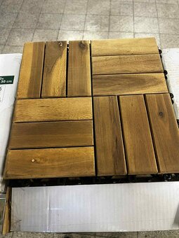 Terasová drevená dlaždica/dlažba s click systémom - 2