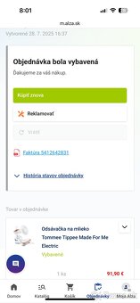 Odsávačka na mlieko tommee tippee - 2