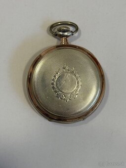 Omega vreckové hodinky striebro - 2