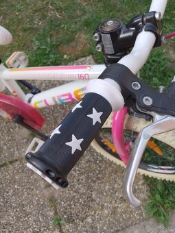 CUBE 160 krasny dievcensky bicyklik - 2