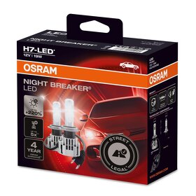 Osram H7 NIGHT BREAKER LED +220% 64210DWNB 6000K 2ks, ZARUKA - 2