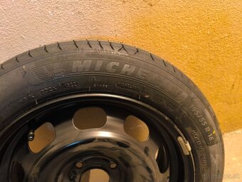 Michelin 195/55 R16 letné + plechace - 2