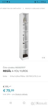 Regál 2 ks - 2
