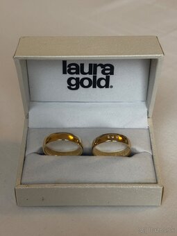 Svadobné obrúčky Laura Gold - 2