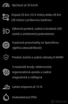 Kolobežka Ninebot - 2