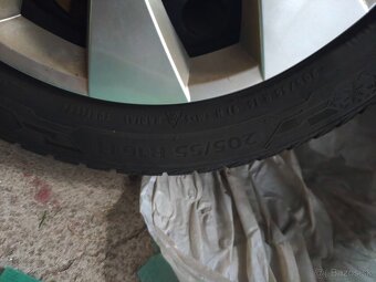 Plechové disky+ zimné pneumatiky 205/55 R16 - 2