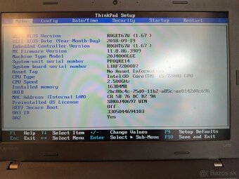 Predám notebook Lenovo thinkpad L470 - 2