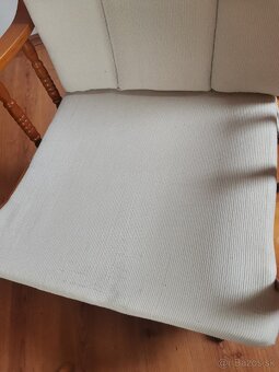 Hojdacie kreslo s podnožkou - 2