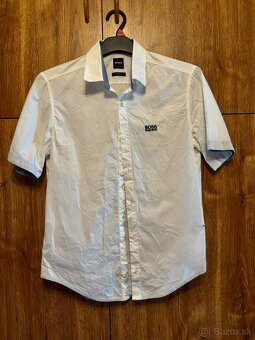 Pánska košeľa 2x Fred Perry a Hugo Boss, veľkosť S - 2