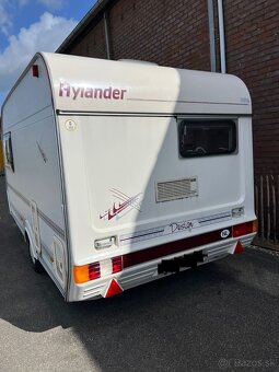 Predám karavan Hylander,cena už s prihlasením na SK značkách - 2