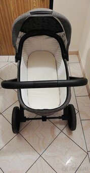 Šedý kočík 3v1 - 2