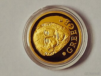 50 Franc AU/999 Congo-Kremnica, 3,11gram 150ks/svet - 2