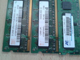 notebokove pamete ddr1 1gb ddr2 512mb 1gb ddr3 1gb 2gb za 5e - 2