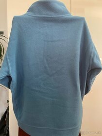 detská modrá flísová bundicka - 2