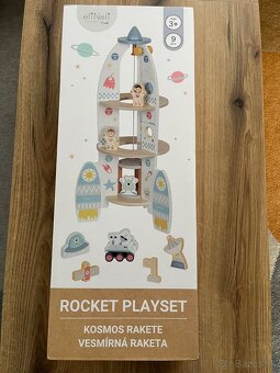 Drevená raketo Elisdesign - 2