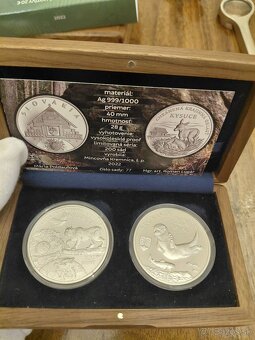 Strieborne mince limit 200ks - 2