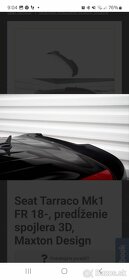 Spojler Seat Tarraco FR Maxton design - 2