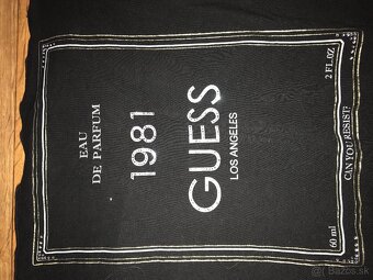GUESS originál black damske tricko bez ramienok S/M - 2