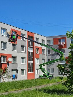 Práce vo výškach, Výškové práce,Pracovná plošina - 2