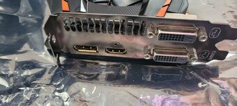 Predám grafiku GIGABYTE GTX1060 6GB GDDR5 - 2