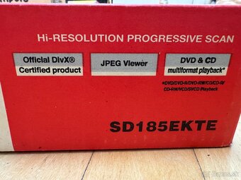 Predam nevybaleny DVD/CD/VCD Player Toshiba SD185EKTE - 2
