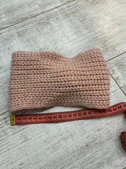 Zimná dievčenská / dámska čelenka - 2