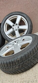 ALU Dezent 5x112 a zimné Pirelli 205/50 R17 - 2