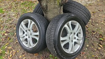 Zimná sada 5x114.3 r16 s pneu 205/60 r16 - 2