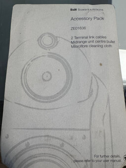 B&W 801D,802D a HTM1D stredovy bullet - 2