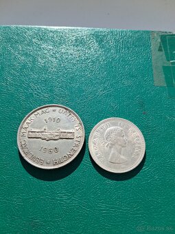 Južná Afrika 5+2½ shillings striebro - 2